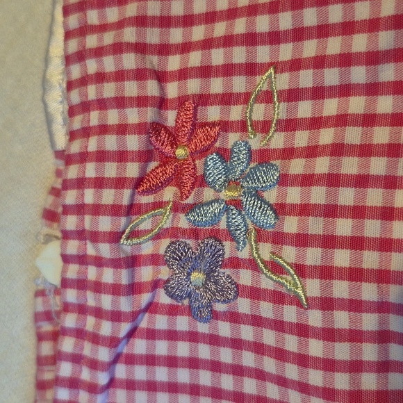 Hanna Andersson girls size 130 or 8 pink & white gingham sundress  EUC - Picture 5 of 7